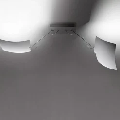 Ingo Maurer Plafonniers|Appliques>2 x 18 x 18 Appliques Plafonniers LED Blanc