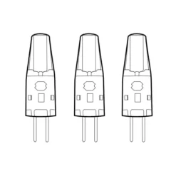 Paslab Dimmables>3 x Ampoule G4 2W LED