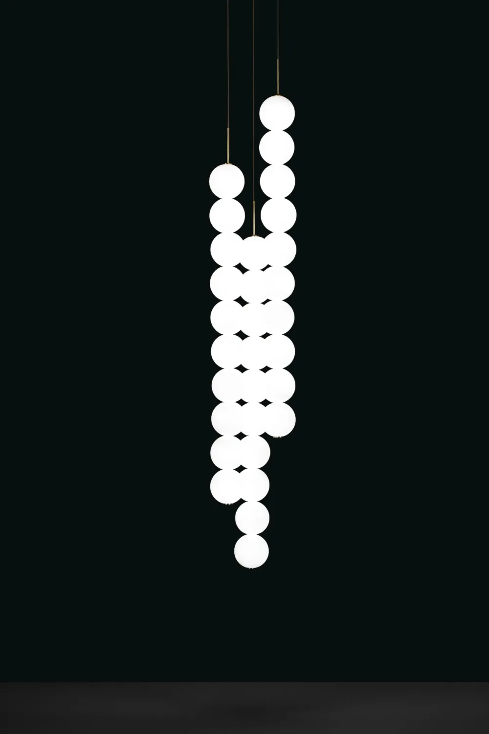 Terzani Suspensions>Abacus 3 - 100cm Suspensions LED Blanc