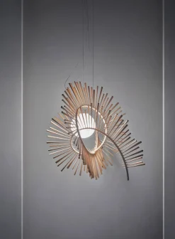 Arturo Alvarez Suspensions>Aimei Suspensions LED Bois clair