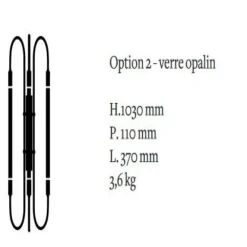 Magic Circus Appliques>Applique Néon Triple 170cm Appliques Laiton