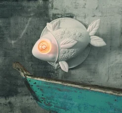 Karman Appliques>Aprile appliques murales Blanc