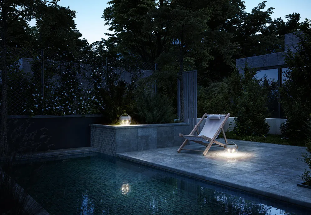 IP44.de Lampes Nomades|Lampes À Poser>Aqu S Baladeuses et nomades Outdoor & Indoor LED