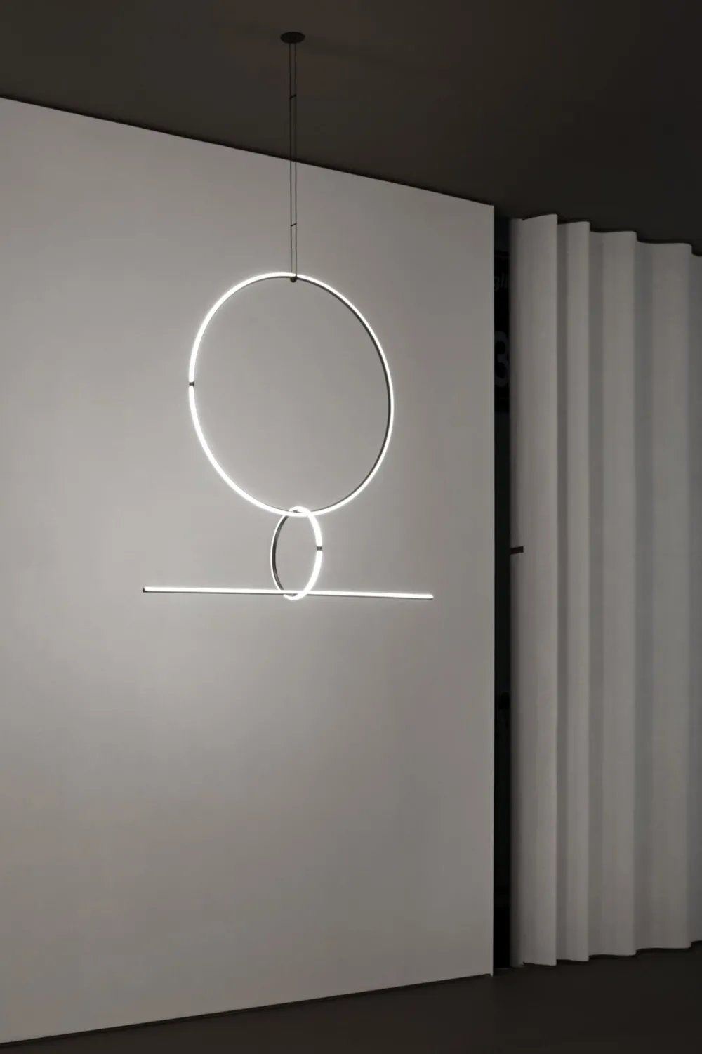 Flos Suspensions>Arrangements Composition 4 Suspensions Noir