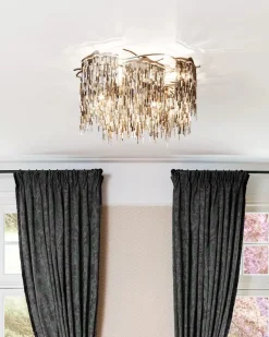 Brand Van Egmond Plafonniers>Arthur Ø60cm Plafonniers Argent