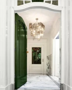 Brand Van Egmond Lustres|Suspensions>Arthur cônique Ø60cm Suspensions Argent