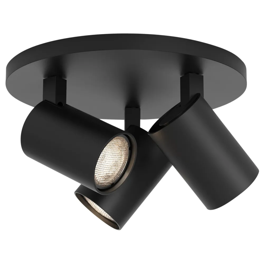 Astro Lighting Spots|Plafonniers>Ascoli Triple Round Spots multiples