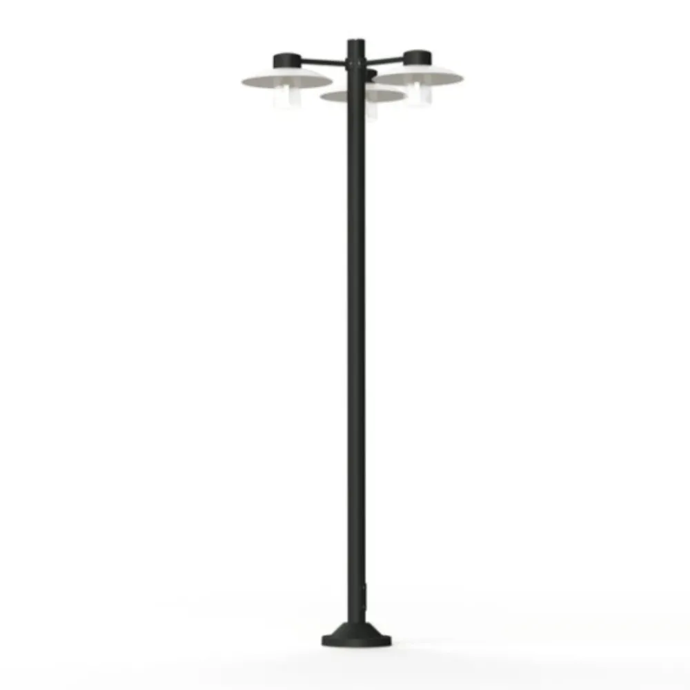 Roger Pradier Lampadaires>Aubanne N°6 Verre Clair Lampadaires Outdoor