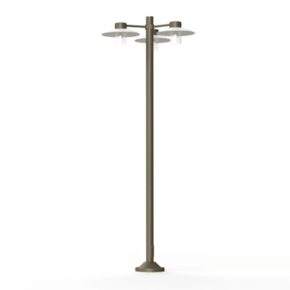 Roger Pradier Lampadaires>Aubanne N°6 Verre Clair Lampadaires Outdoor