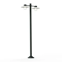 Roger Pradier Lampadaires>Aubanne N°5 Verre Clair Lampadaires Outdoor