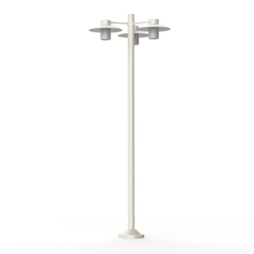 Roger Pradier Lampadaires>Aubanne N°6 Verre Dépoli Lampadaires Outdoor