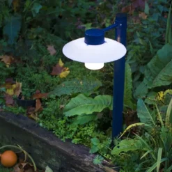 Roger Pradier Lampadaires>Aubanne N°3 Verre Dépoli Lampadaires Outdoor