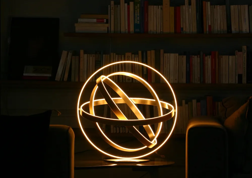 Henri Bursztyn Lampes À Poser|Lampes À Poser>B612 Lampes de table métal LED Ø51cm
