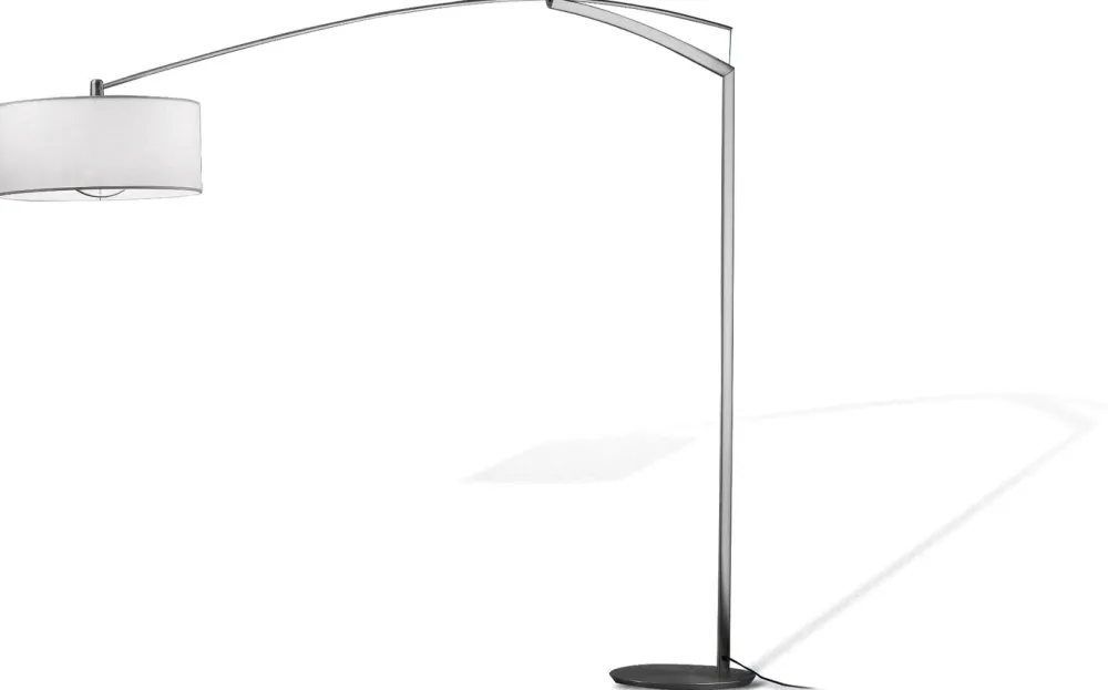 Vibia Lampadaires>Balance Lampadaires arc 215cm Nickel mat