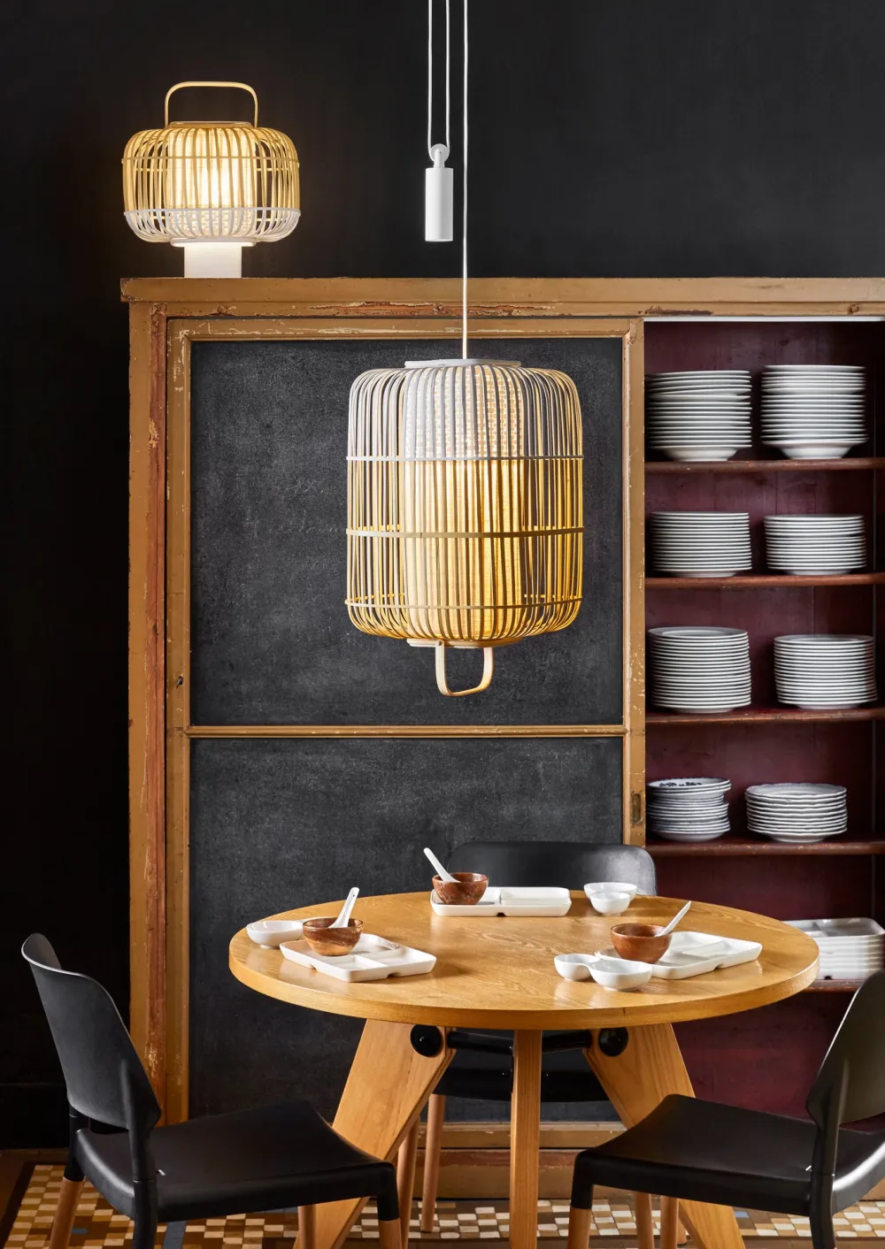 Forestier Suspensions>Bamboo square L Suspensions