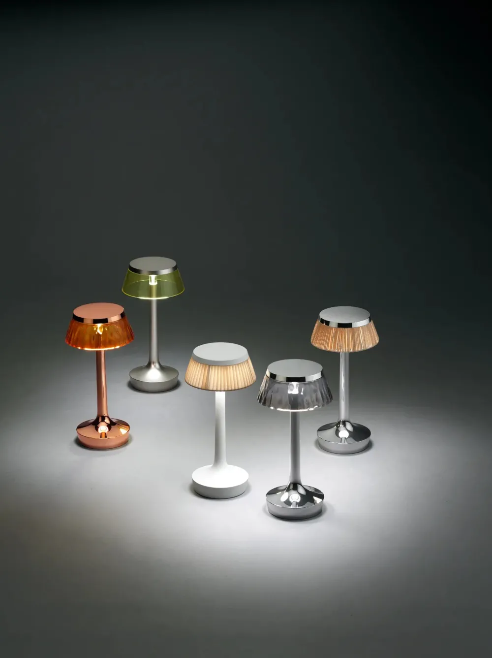 Flos Lampes Nomades|Lampes À Poser>Bon Jour unplugged blanc Baladeuses et nomades LED