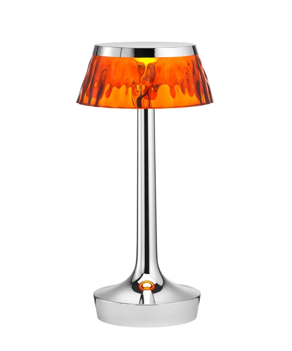 Flos Lampes Nomades|Lampes À Poser>Bon Jour unplugged chrome Baladeuses et nomades LED