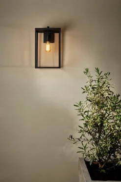 Astro Lighting Appliques>Box Lantern 450 Appliques Outdoor Noir