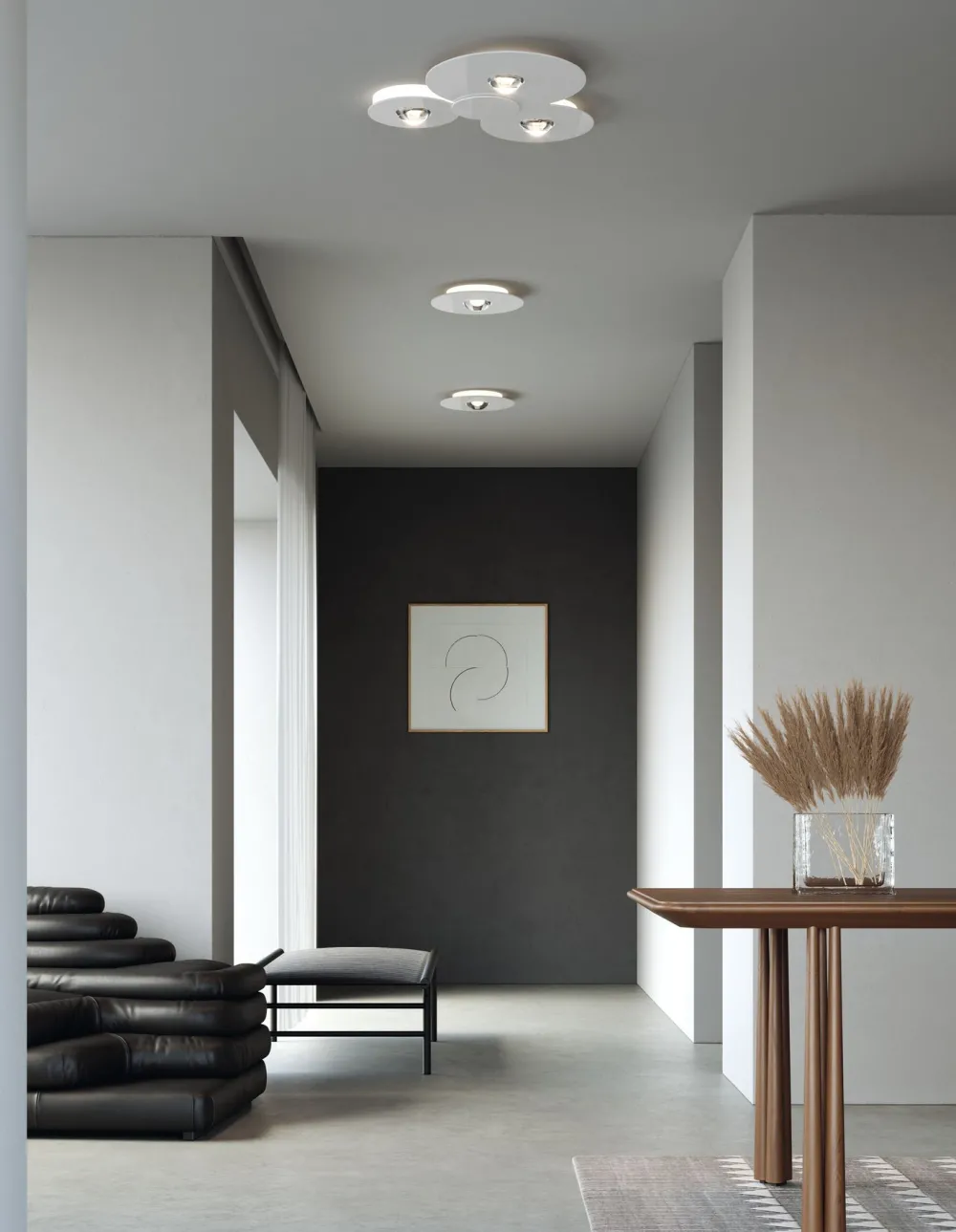 Lodes Plafonniers>Bugia Single Plafonniers LED