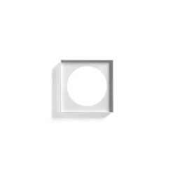 Luceplan Plafonniers|Appliques>Cassette 60x60cm Appliques Plafonniers LED Blanc mat