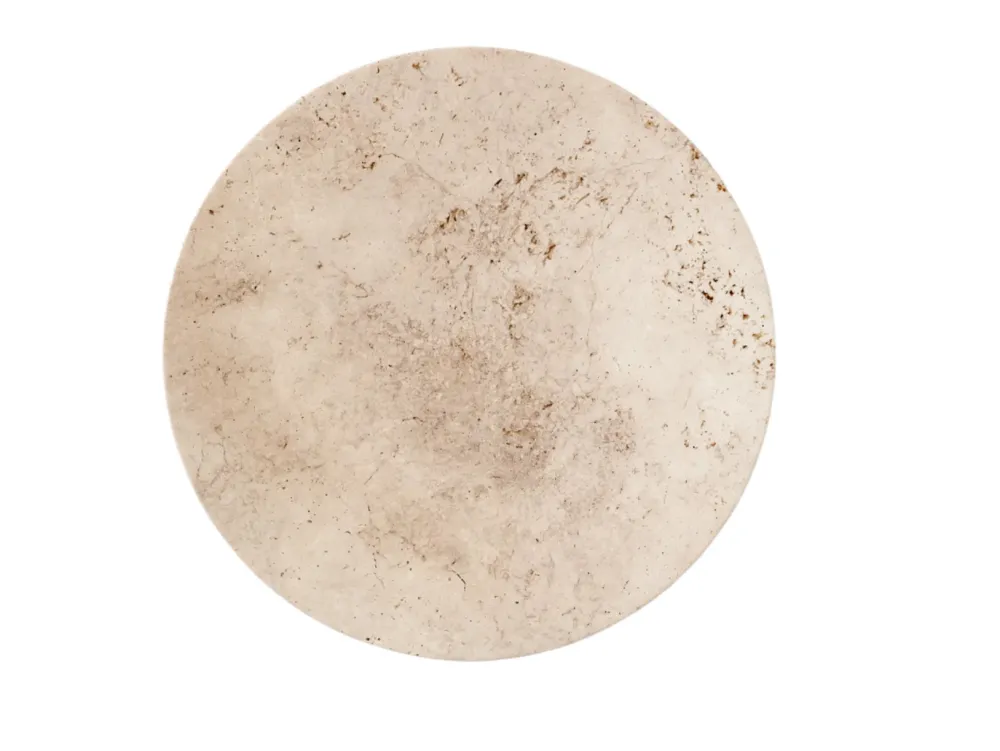 u0026tradition Art De La Table>Centre De Table Plate Collect SC55 Travertin