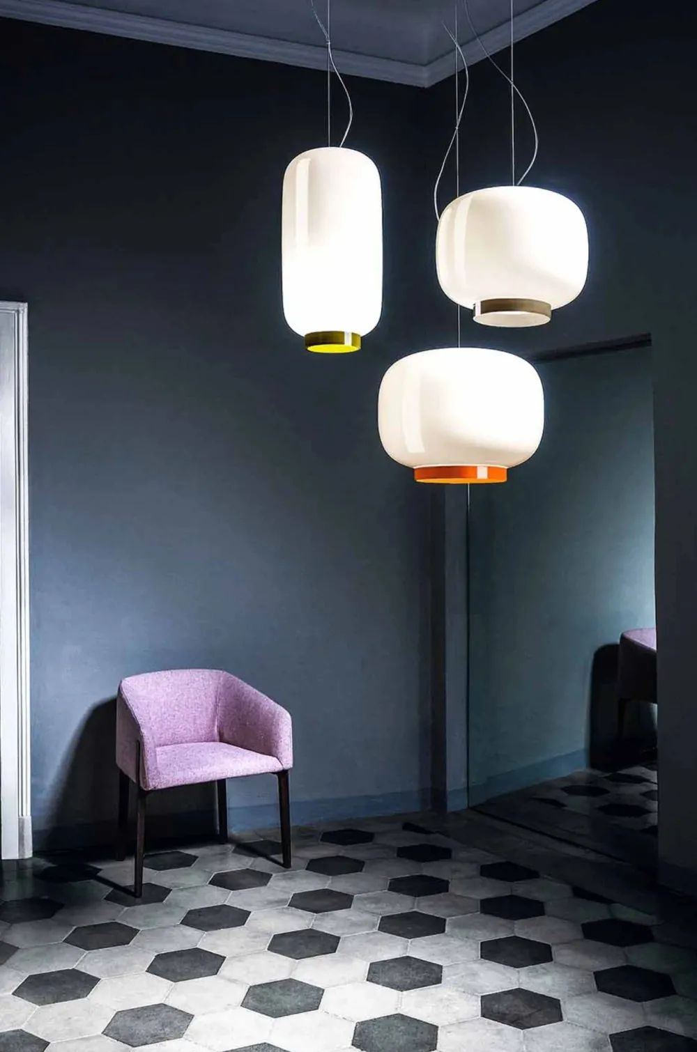 Foscarini Suspensions>Chouchin 1 Reverse Suspensions Orange