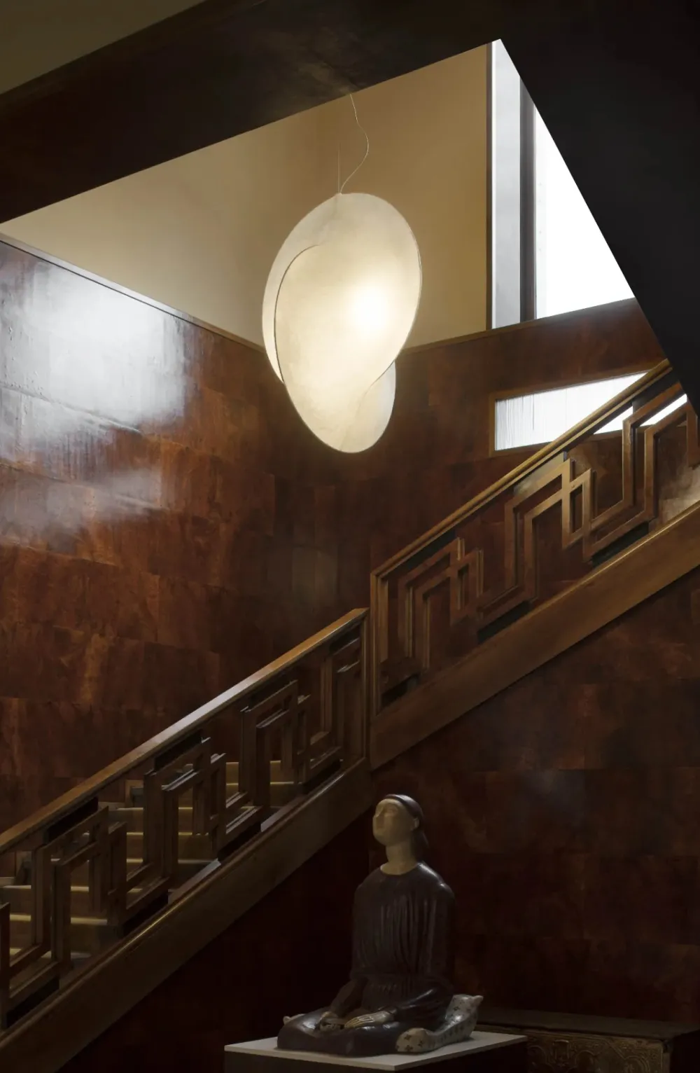 Flos Suspensions>Cocoon Overlap S1 Suspensions Blanc ø65,5cm