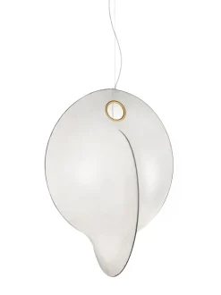 Flos Suspensions>Cocoon Overlap S2 Suspensions Blanc ø100cm