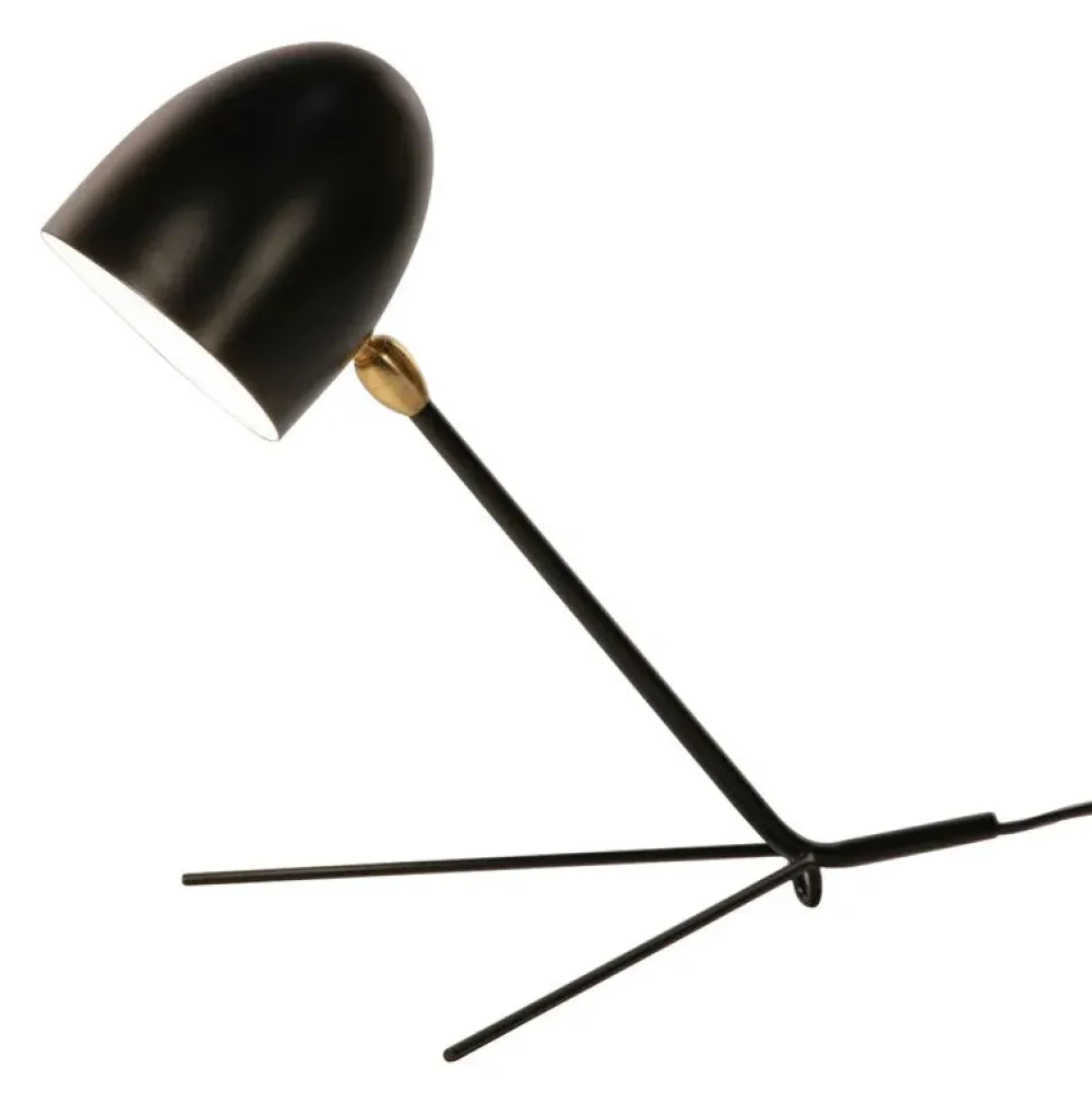 Serge Mouille Lampes À Poser|Lampes À Poser>Cocotte Lampes de chevet Noir