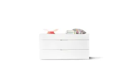 Lema Chambre|Commodes Et Buffets>Commode Flin 3 tiroirs Latte LCL