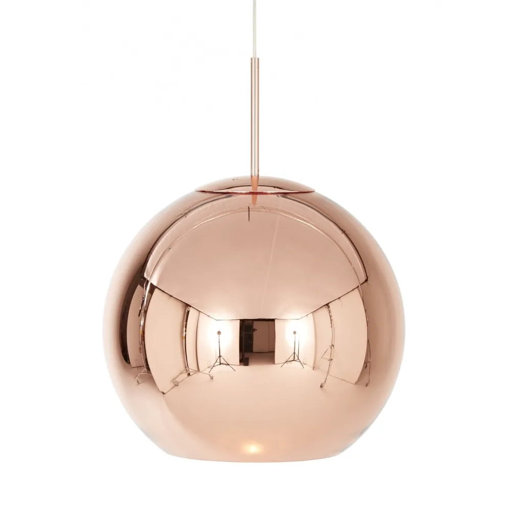 Tom Dixon Suspensions>Copper Round Ø. 45cm Suspensions Cuivre