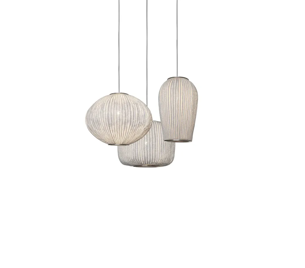 Arturo Alvarez Suspensions>Coral Composition Small Suspensions Blanc