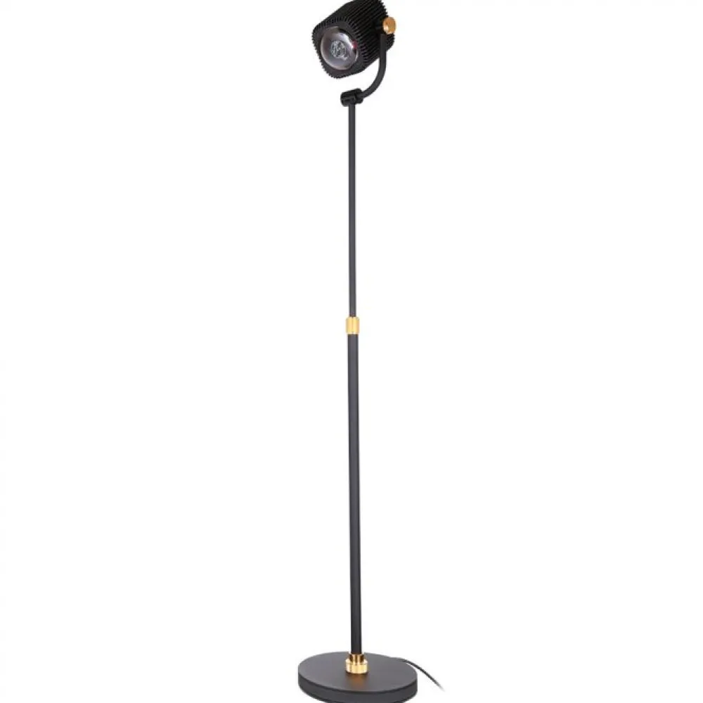 Fosfens Lampadaires|Lampes À Poser>Corduroy II Lampadaires Studio Noir-Doré