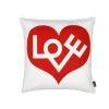Vitra Enfant|Coussins Et Plaids>Coussin Graphic Print Love Rouge