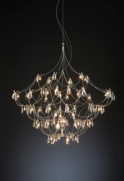 Quasar Lustres|Suspensions>Crystal Galaxy Suspensions LED