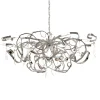 Brand Van Egmond Lustres|Suspensions>Delphinium ovale 140cm Suspensions Argent