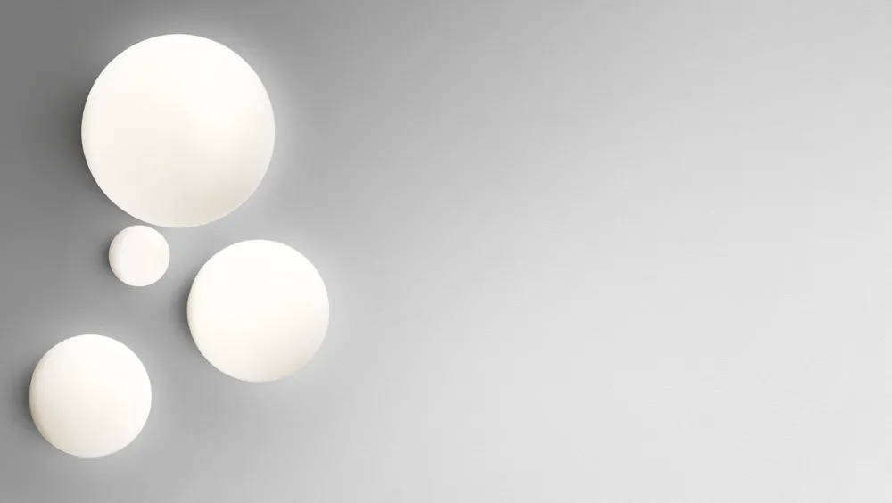 Artemide Appliques|Plafonniers>Dioscuri Appliques / Plafonniers Blanc ø35cm