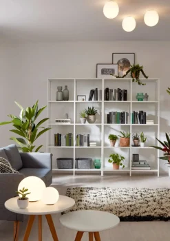 Wever u0026 Ducré Plafonniers>Dro 1.0 Plafonniers Noir et Verre Opalin Blanc