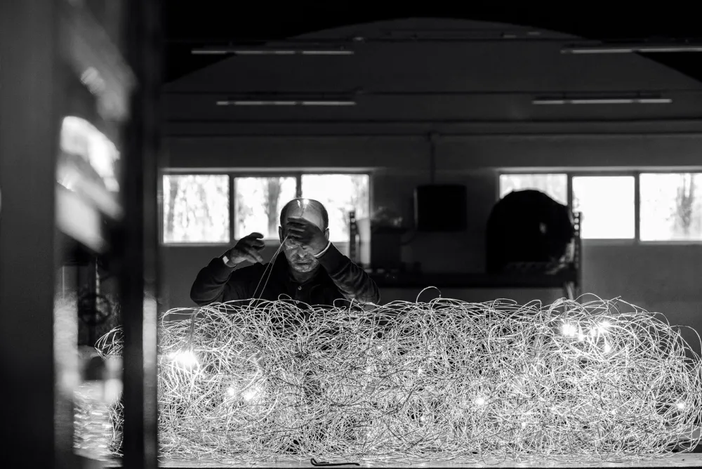 Catellani u0026 Smith Suspensions>Fil De Fer Nuvola 240cm Mod.F Suspensions Argent