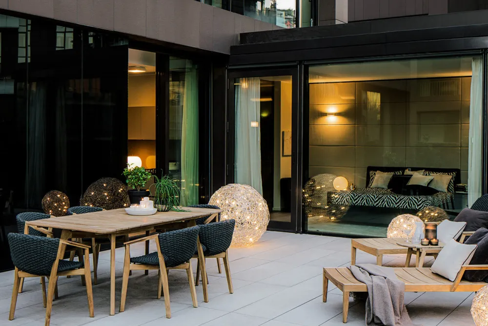 Catellani u0026 Smith Lampes De Sol|Lampes À Poser>Fil De Fer Outdoor Lampes de sol Argent ø100cm