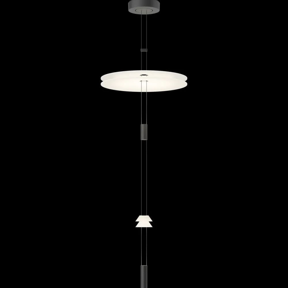 Vibia Suspensions>Flamingo mini 1590 Suspensions LED Noir