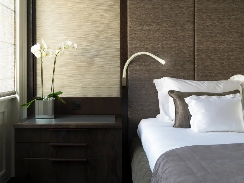 Contardi Liseuses|Liseuses>Flexiled 60cm Cuir base Bronze sans interrupteur Appliques LED