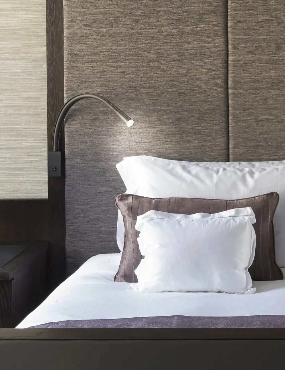 Contardi Liseuses|Appliques>Flexiled 60cm Cuir base Bronze avec interrupteur Appliques LED