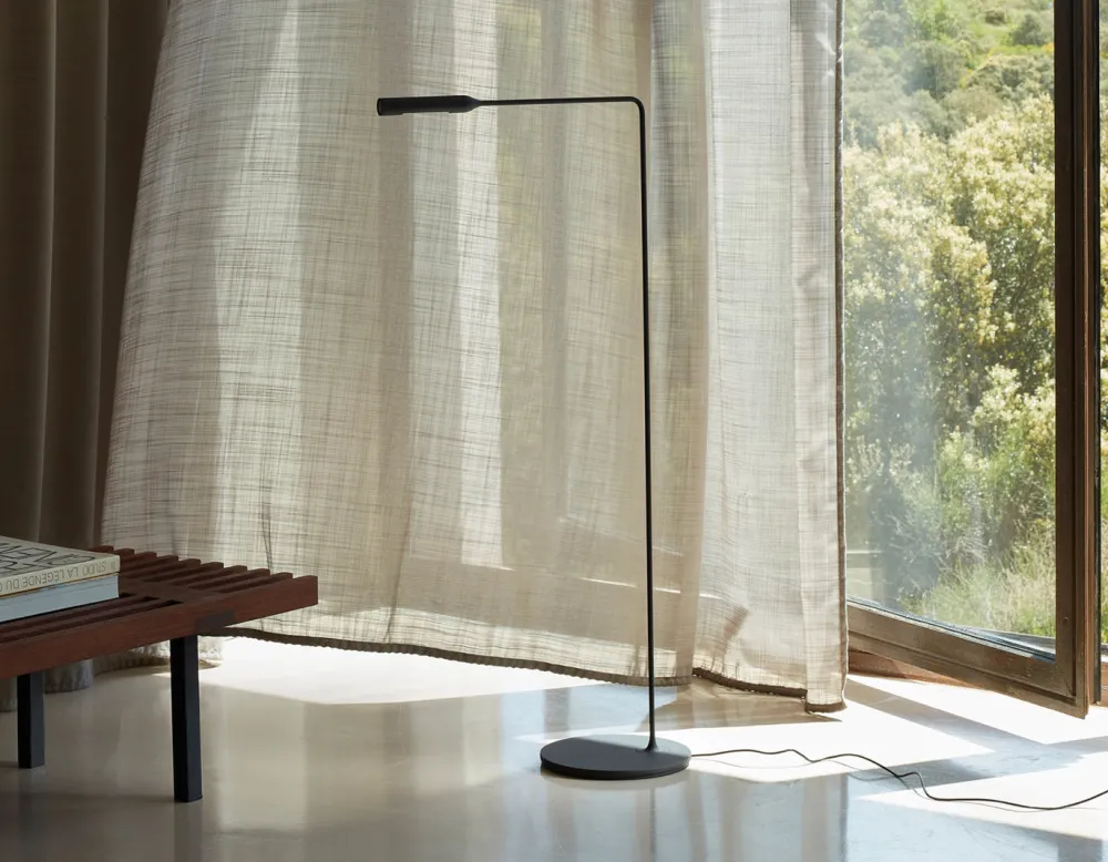 Lumina Liseuses|Lampadaires>Flo Floor Lampadaires LED 2700K Bronze