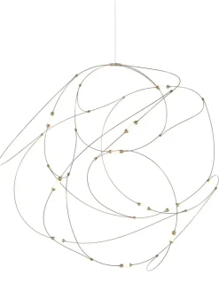 Moooi Suspensions>Flock of Light 11 Suspensions Bronze