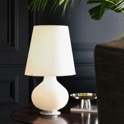 Fontana Arte Lampes À Poser|Lampes À Poser>Fontana Large L'Originale avec triple interrupteur Lampes à poser Blanc