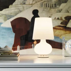 Fontana Arte Lampes À Poser|Lampes À Poser>Fontana Small L'Originale avec Double interrupteur Lampes de table Blanc