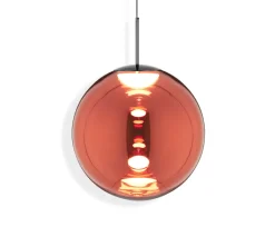 Tom Dixon Suspensions>Globe pendant Ø50cm Suspensions LED Cuivre