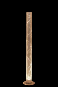 Thierry Vidé Lampadaires>Grande Colonne Spirale Lampadaires LED Argent