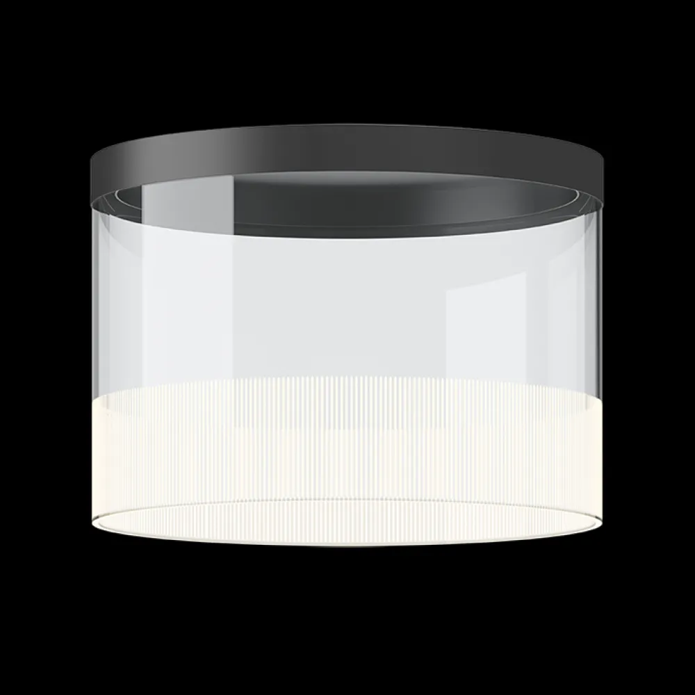Vibia Plafonniers>Guise Plafonniers en verre LED Transparent Ø40cm